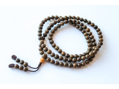 Velká meditační Mála Dřevěné kuličky
