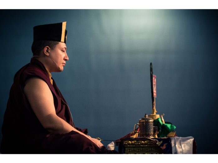 17 Karmapa Thaje Dordže motiv č. 3