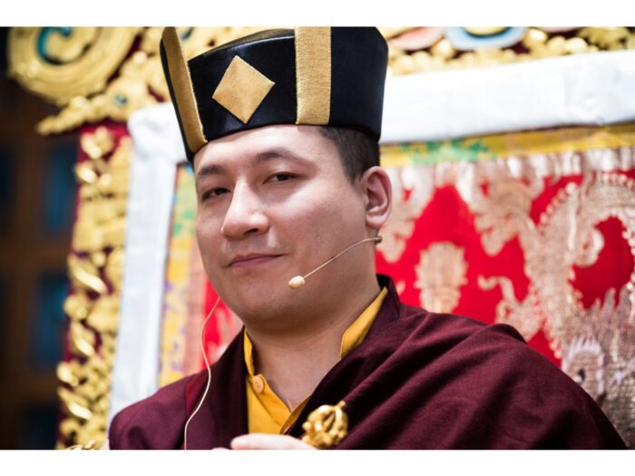 17 Karmapa Thaje Dordže motiv č. 4