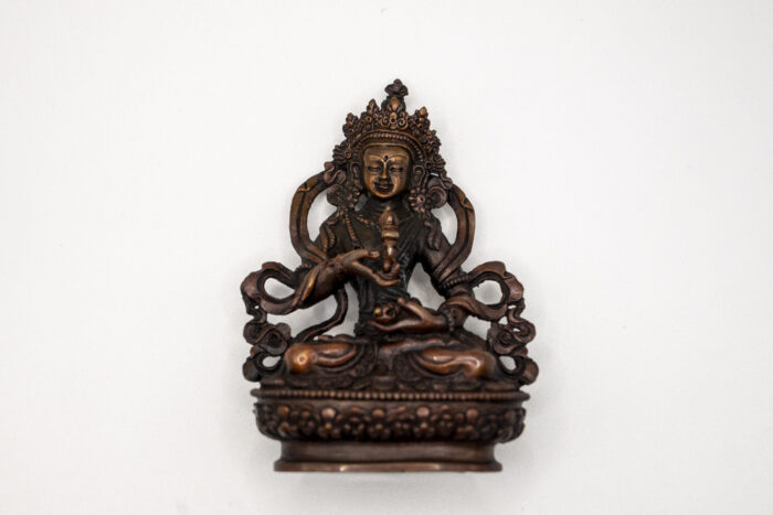 Měděná soška Buddha Diamantové mysli